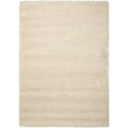thumbnail image 2 of Nourison Amore Solid Cream 5'3" x 7'5" Area Rug, (5x7), 2 of 7