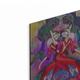 thumbnail image 2 of Luxe Metal Art 'Twin Dances' by Ata Alishahi, Metal Wall Art, 12"x16", 2 of 7