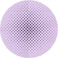 thumbnail image 1 of Ahgly Company Machine Washable Indoor Round Transitional Orchid Purple Area Rugs, 5' Round, 1 of 7