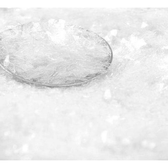 Meyer Imports Crushed Glass Glitter for Arts and Crafts - Broken Glass German Glitter for Resin Craft Art/Tumblers/Nail Art/DIY Jewelry Making Decoration - 1 OZ Jar - White