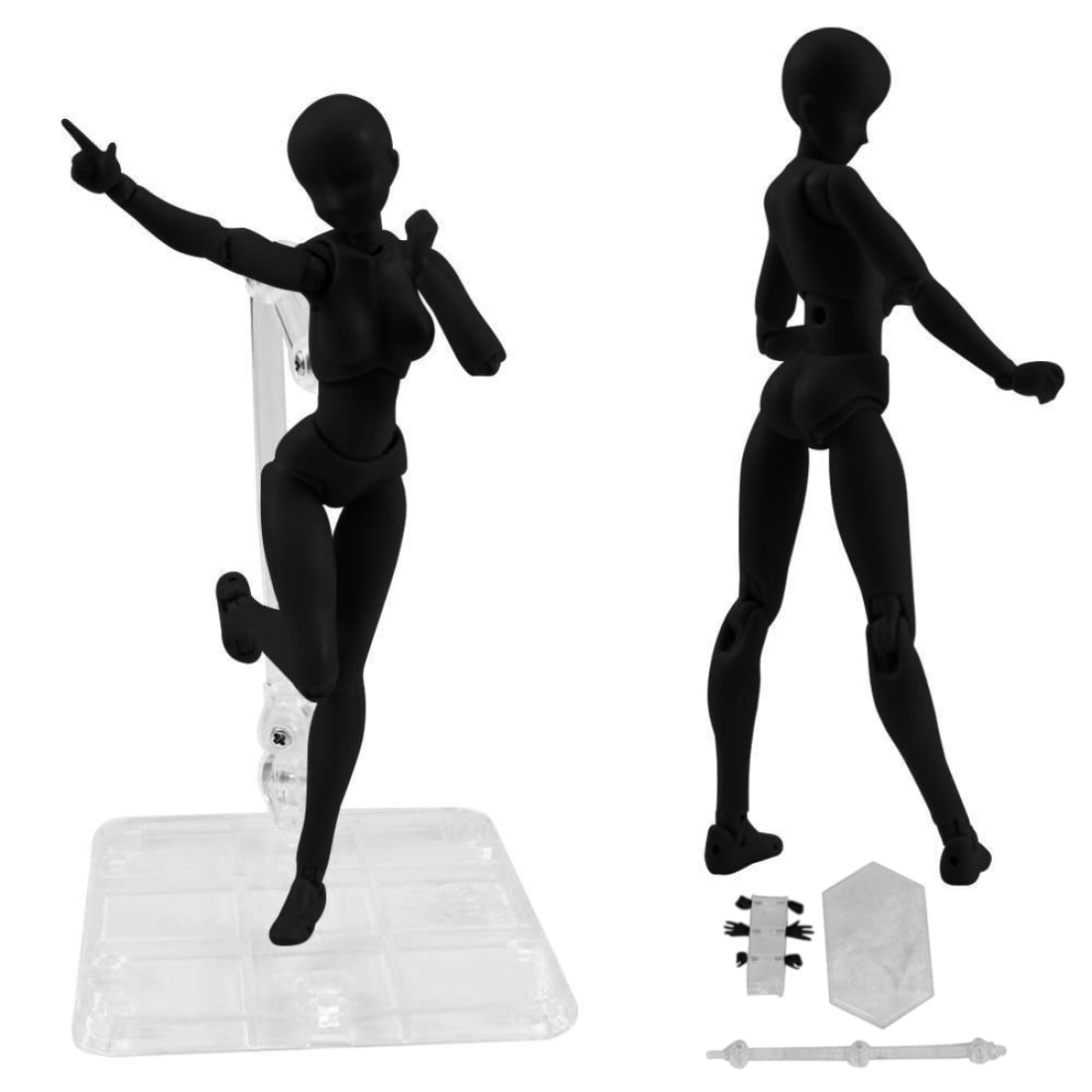 Ssxinyu She/He Figures Body Kun Chan Set PVC Action Figure Doll Toy