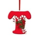 thumbnail image 1 of Adorno de alfabeto de árbol de Navidad personalizado | Decoración colgante de letras acrílicas • Acentos de sombrero de Papá Noel rojo • Colgante escribible de bricolaje • Decoración duradera del, 1 of 5
