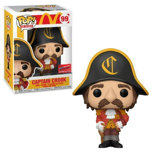 Funko Pop! Ad Icons - McDonald's - Captain Crook - 2020 Fall Convention Exclusive - #99