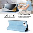 thumbnail image 4 of Leather For Apple iPhone 17e / iPhone 16e 6.1-inch Case , RFID Blocking,Flip Color blocking Wallet Leather Case With Card Holder Magnetic Closure Shockproof Kickstand Protective Phone Cases Cover, 4 of 9