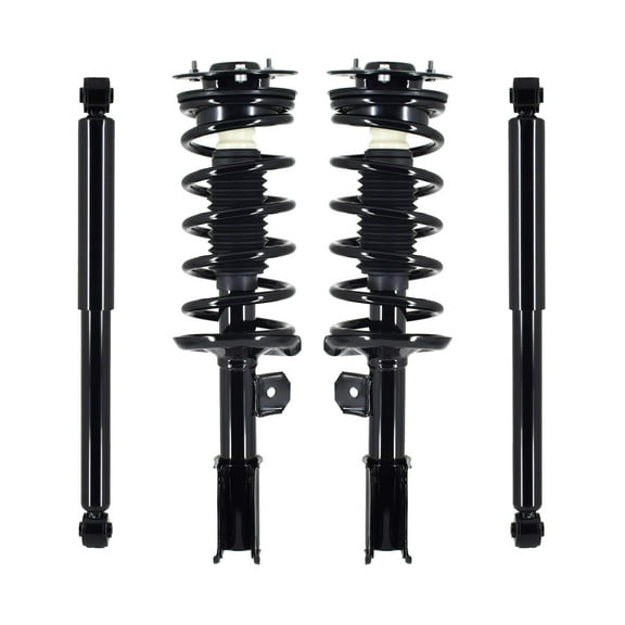 Set of 4 Front Quick Complete Strut-Coil Spring-Rear Shock Absorber For 2006-2007 Saturn Vue V6