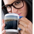 thumbnail image 2 of Seattle, Washington, Sailboats On Lake Union - Us48 Gpr0087 - Greg Probst, 11oz Two-Tone Blue Mug, 2 of 7