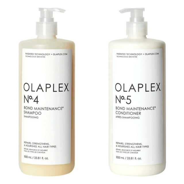 OLAPLEX No.4 & No.5 Bond Maintenance Shampoo and Conditioner Duo Litre