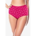 thumbnail image 3 of Comfort Choice Plus Size 5-Pack Tag-Free Full Coverage Cotton Brief, 3 of 6