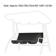 thumbnail image 4 of LHCER Housse de Protection pour Balançoire, Housse de Balançoire Imperméable 3 Places pour Extérieur, 4 of 8