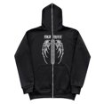thumbnail image 3 of WILLBEST Sudaderas En Pareja Male And Female Couple Dark Fashion Print Sport Hooded Full Zip Hoodie Grande, 3 of 3