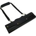 thumbnail image 1 of Flute Carrying Bag Hand Synthetic Leather + Non Woven Fabric + Metal Wind Instrument Storage Case with Shoulder Strap, 1 of 5