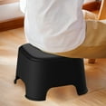 thumbnail image 6 of Leodye 1pcs Plastic Stool Household Mini Stool， Height Durable Step Stool for Bathroom/Home/office/Garage-8.3 * 8.3 * 5.10in, 6 of 6