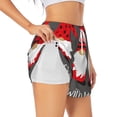 thumbnail image 2 of Haiem Chillin with My Gonme Women's 2 in 1 Running Shorts - Lightweight Athletic Workout Gym Yoga Breathable Sports Shorts Liner with Phone Pockets-Small, 2 of 9