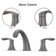 thumbnail image 4 of Gun Gris Bathroom Sink Faucet 3 cm de Alturaole con Stainless Steel Pop Up cm de Profundidadrain y cUPC Lead-Free cm de Alturaose 2 Packs, 4 of 7