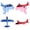 2pcs * B, variant on Dinosaur Foam Glider Launcher Toy, Foam Glider Airplane Launcher Toy Dual Flight Modes,Fun Outdoor Flying Catapult Toy - Fun Birthday Gifts & Party Favors (2PCS * A)
