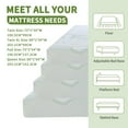 thumbnail image 3 of 6 Inch Memory Foam Mattress [New Version], Full Fiberglass free, Medium Firm Feel, Zoned Pressure Relief, Certified Safe Foams & Fabric, Mattress in A Box, 3 of 5