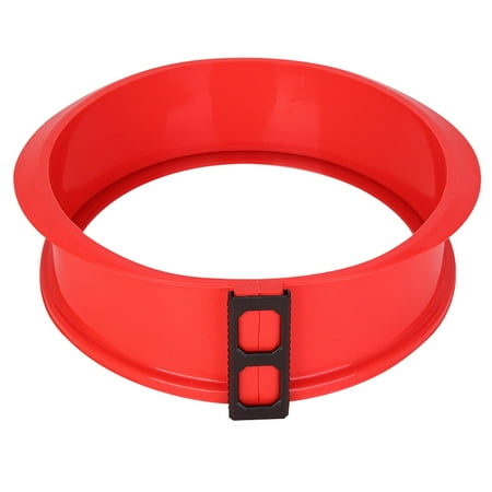 

1Pc Silicone Springform Pan with Glass Base Cheesecake Mold Tool (Random Color)