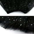 thumbnail image 4 of Tutu Skirts for Women Girls Adult Layered Tulle Tutu Skirt with Sequin Stars black One Size, 4 of 4