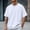 White, variant on Men T Shirts Short Sleeved Basketball Sports Split T Shirt Appearance Suit for Men's Warm Up Shooting Sweat Wicking Quick Drying Ideal for College Students