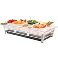 thumbnail image 1 of Cal Mil IP2020-39 24 x 48 in. Ice Housing Platinum with LED - Silver, 1 of 1