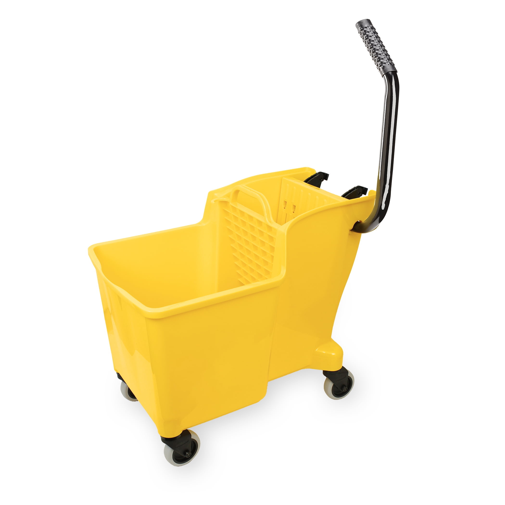 32 Quart Mop Bucket and Wringer with Rubber Caster Wheels.