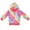 O-Multicolour2351, variant on CUZIBR Sequin Jackets Girls Solid Color Long Sleeve Zip Up Jacket For Kids Christmas Shiny Fashion Coats Versatile Dailywear For Toddler