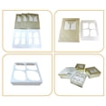 thumbnail image 4 of Way to Celebrate! 4 Cavity Gold Treat Boxes with Window, 3-Count, 4 of 5