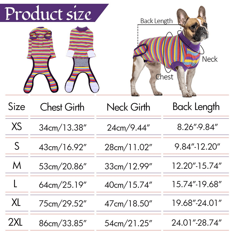 IDOMIK Dog Recovery Suit After Surgery, Soft Dog Surgery Recovery Suit for  Male Female Pet Dogs Cats, Dog Spay Neuter Onesie Snugly Shirt, Dog Cone