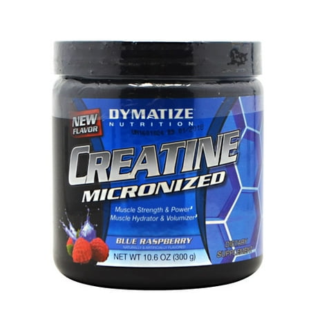 dymatize micronized creatine blue raspberry 300 grams 33 servings walmart dymatize micronized creatine blue raspberry 300 grams 33 servings walmart