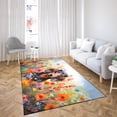 thumbnail image 4 of Welcome Spring Summer Dachshund Portrait Flower Blue Sky Indoor Rug Wiener Dog Lover Gifts Idea Carpet Living Bed Room Sofa Home Decor - 12001, 4 of 5