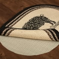 thumbnail image 5 of VHC Brands Sawyer Mill Farmhouse Charcoal Pig Jute Kitchen Floor Oval Rug, 5 of 8