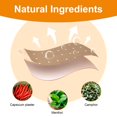thumbnail image 3 of Parche de capsaicina KONGDY, emplasto caliente de capsicum, 30 parches, 3 of 7