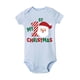 thumbnail image 5 of Mono de bebé de manga corta con estampado de Papá Noel y mi primera Navidad, mono cómodo para bebé, ropa para recién nacidos para la primera Navidad, 5 of 5