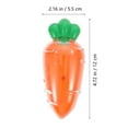 thumbnail image 3 of 12pcs Carrot Candy Boxes Easter Plastic Carrot Containers Candy Storage Boxes, 3 of 7