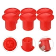 thumbnail image 3 of MRLESS Plastic Mushroom Rebar Safety Caps: 30Pcs for Construction, 3 of 6