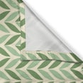 thumbnail image 3 of Ambesonne Garden Kitchen Curtains, Symmetric Green, 55"x39", Green Pale Green, 3 of 3