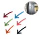 thumbnail image 2 of 6pcs Fridge Magnet Arrow Magnetic Stickers Whiteboard Message Holder Refrigerator Decoration Kitchen Decorative Magnets-superb, 2 of 5