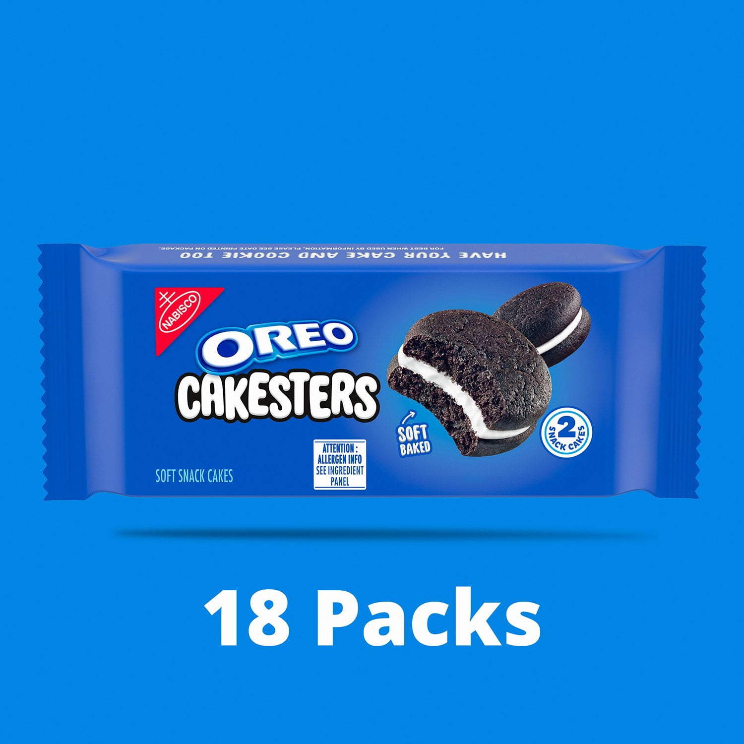 Oreo Cakesters, 2.02 Ounce (Pack of 18)