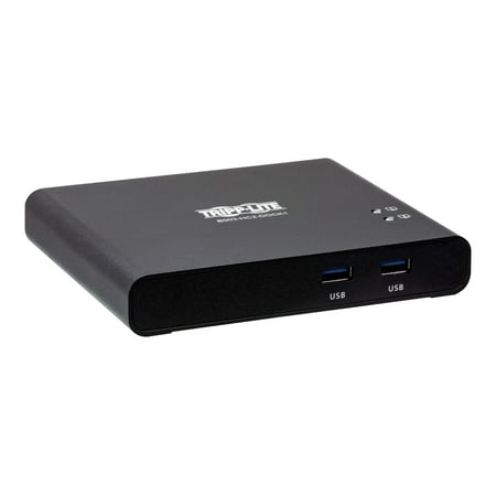 UPC: 0037332256621 | Tripp Lite 2-Port USB-C KVM Dock  4K HDMI USB 3.2 Gen 1 USB-A Hub Remote Selector 85W PD Charging Black