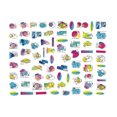 thumbnail image 2 of Vogacara Pegatinas para uñas, calcomanías en relieve 3D, impresión de deslizadores de belleza para manicura, decoración DIY, adhesivo, accesorios de Juegos de manicura WG479 Vogacara CE012223-14B, 2 of 5