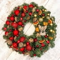 thumbnail image 3 of Moyic 50x Adornos navideños Exquisita artesanía Decoraciones navideñas Decoraciones para árboles de Navidad Reutilizables Kits de decoración para fiestas, 3 of 6
