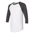 thumbnail image 2 of American Apparel Unisex Raglan Three-Quarter Sleeve Tee, 2 of 5