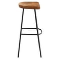 thumbnail image 4 of Concord Backless Wood Bar StoolsSet of 2 in Walnut, 4 of 10
