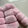 thumbnail image 3 of CPNG Toddler Girls Winter Fuzzy Fleece Solid Color Coat Kids Faux Fur Fashion Furry Fluffy Short Style Jacket Baby Long Sleeve Thick Plush Warm Outwear Coat, 3 of 8