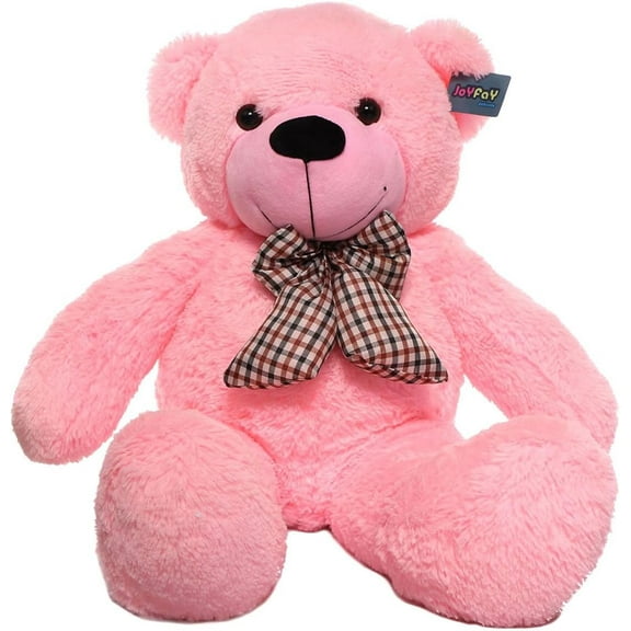 Joyfay Giant Pink Teddy Bear-Huge 47" Pink Stuffed Animal. Great Velvety and Soft, Snuggly New Friend.