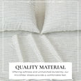 thumbnail image 4 of Great Bay Home Striped Ultra-Soft Microfiber Sheet Set (Twin, Stripe - Blue), 4 of 9