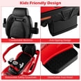thumbnail image 6 of Licensed Toyota Ride on Push Car for Toddlers by OLAKIDS, 3 in 1 Walking Sliding Toy with Removable Guardrails and Handle, Music, Under Seat Storage for Kid, 6 of 9