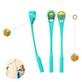thumbnail image 4 of Ball Throwing Toy Plastic Long Handle Pet Playing Ball Throwing Toy for Dog Entertainment with Elastic Rope and Teether Ball for Outdoor, 4 of 6