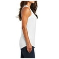 thumbnail image 3 of Mafoose Women’s Soft and Stylish Perfect Tri Racerback Workout Tank Top White 2X-Large, 3 of 4