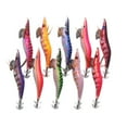 thumbnail image 4 of Opolski 10Pcs Fishing Lires Luminous Saltwater Squid Jig Cuttlefish Fishing Lure Bait Tackle with Hook for Outdoor Fishing Supply, 4 of 7
